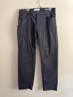 Men’s Brax Black Straight-Leg Pants